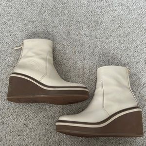Louise et Cie Cream Boots